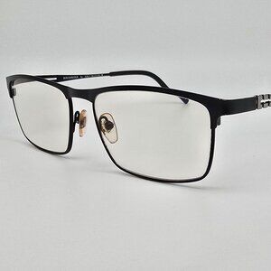 XXL Eyewear Roughrider Black Beta Titanium-100 Eyeglasses Frame 58-17-150